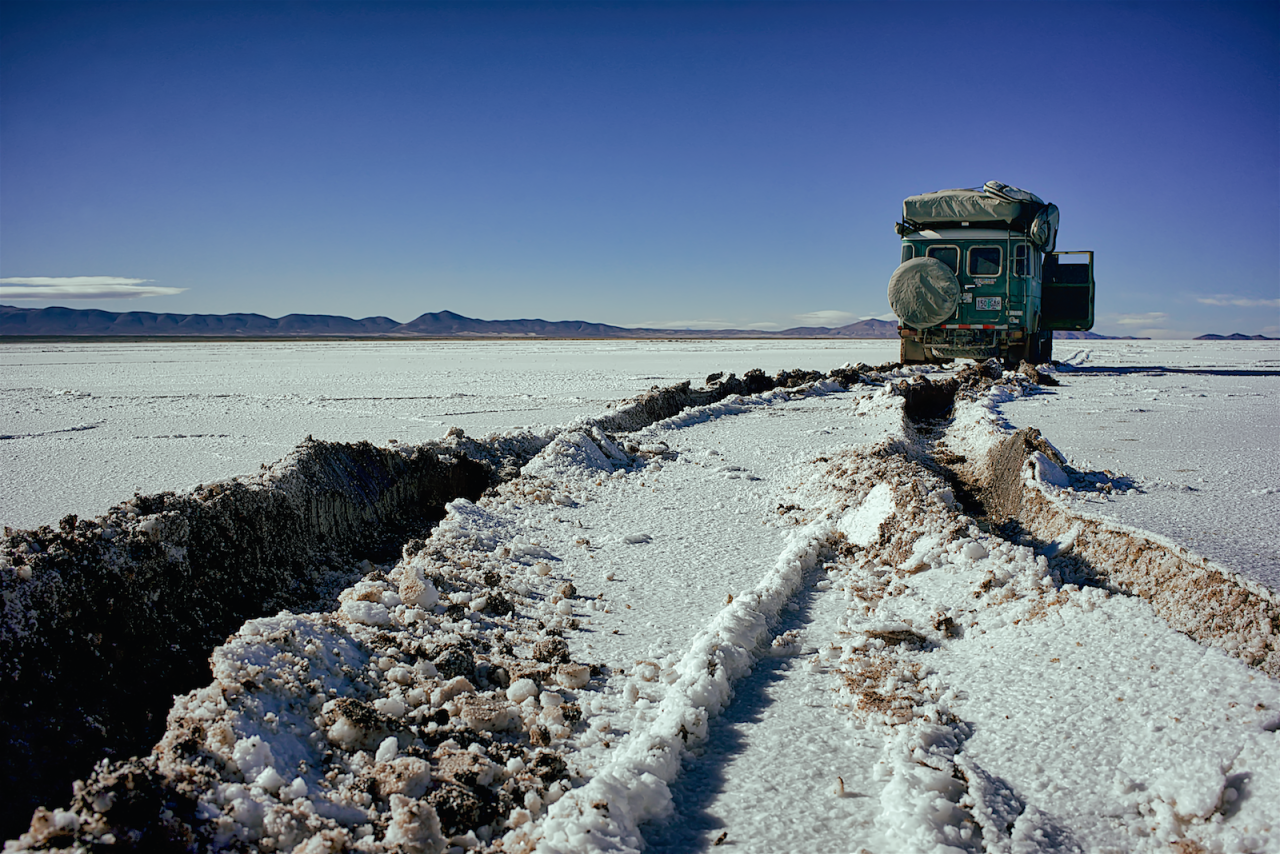 Wander With Me - Straying miles from the main drag across the salt...