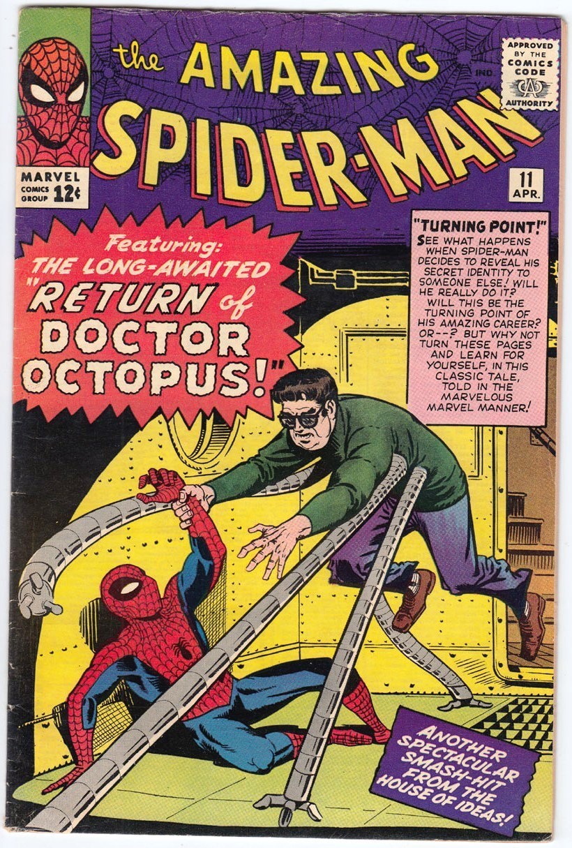 Comic Book Collecting Amazing Spider Man 11 April 1964 Marvel