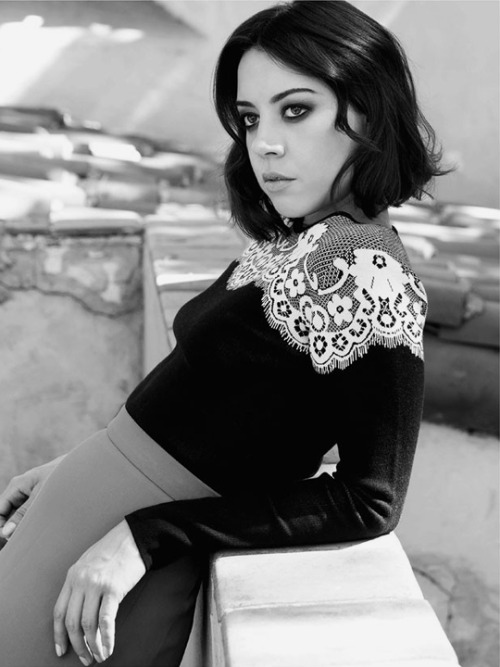 flawlessbeautyqueens:Favorite Photoshoots | Aubrey Plaza...