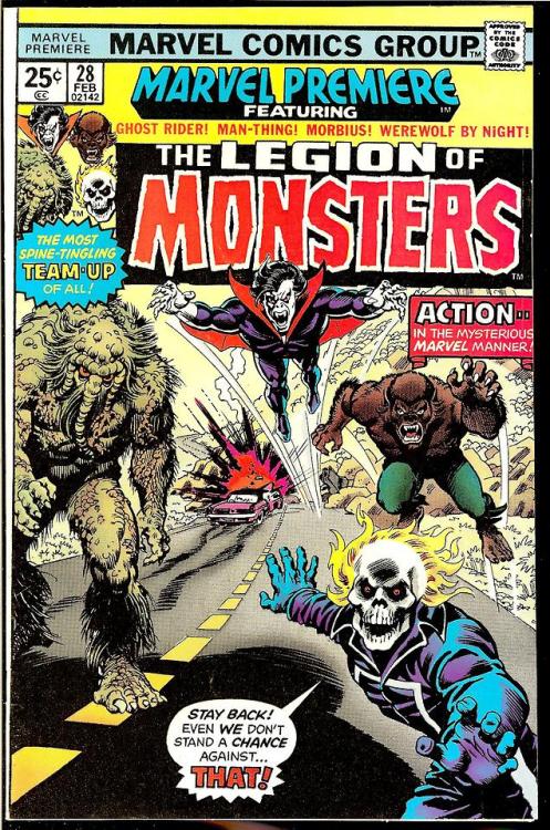 browsethestacks:More Marvel(ous) Covers Of The Man-Thing