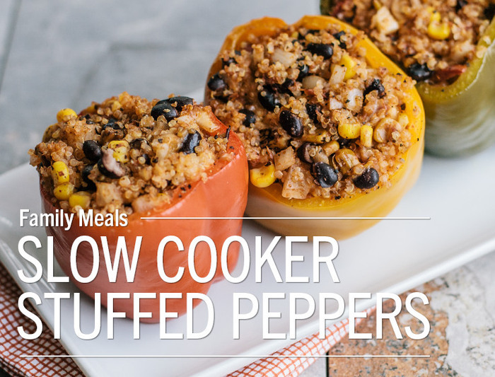 Good Taste - Slow Cooker Stuffed Peppers This...