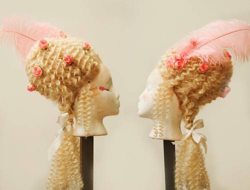 wig historicalfashion marieantoinette hair frenchfashion costume 1700s history