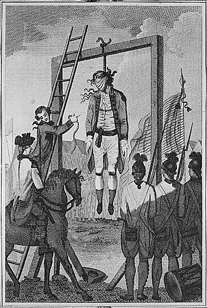 The unfortunate death of Major Andre. 10/2/1780Series:...