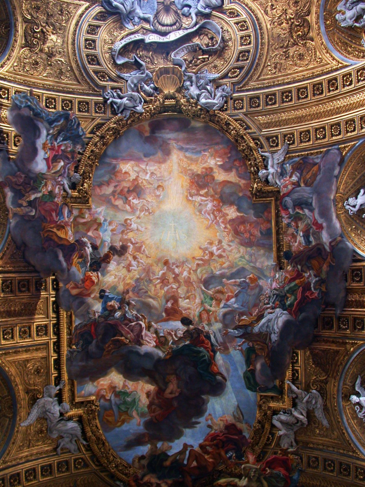 museum addicts anonymous — Giovanni Battista Gaulli, The Triumph of the ...