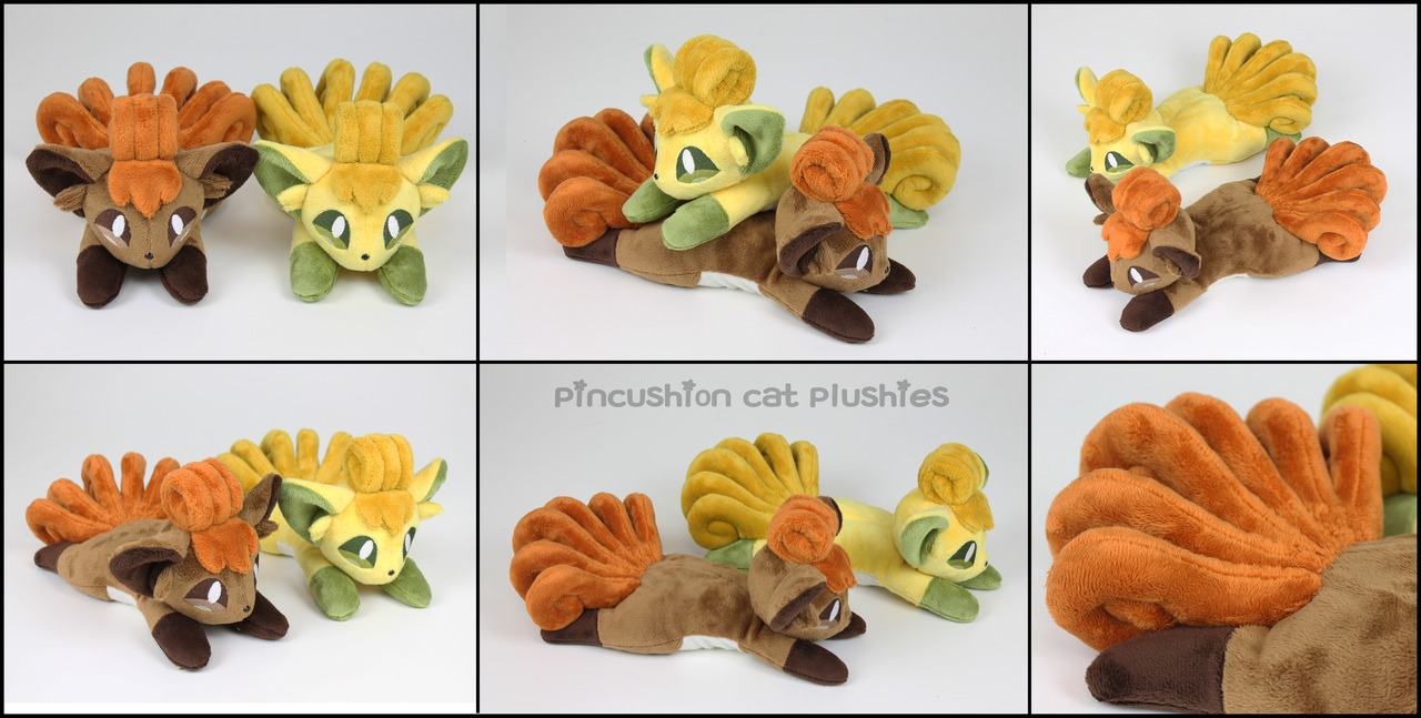 shiny vulpix plush