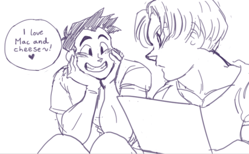 manialwaysfeelsoguilty:Wow Goten, real smooth (inspired by...