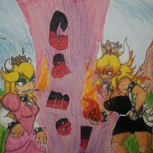 #PrincessKoppa #versus #Bowsette! I’m calling it on this...