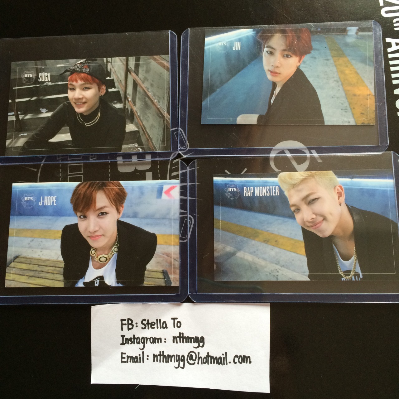 BTS photocard sale — [WTS] Selling many rare items!!! BTS