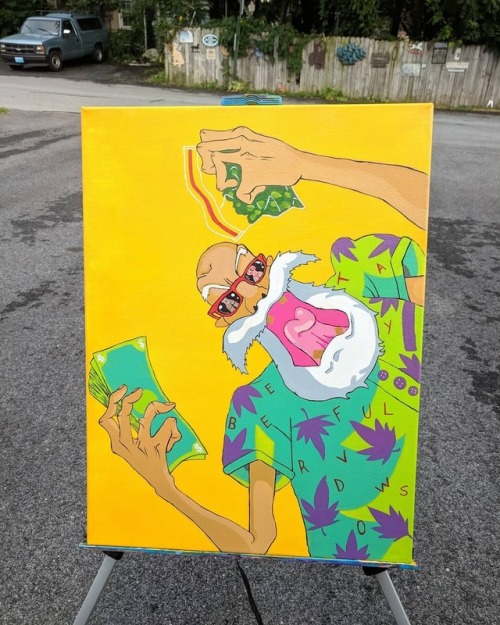 kingtaytheartist:I trap art and I’m never getting out of the...