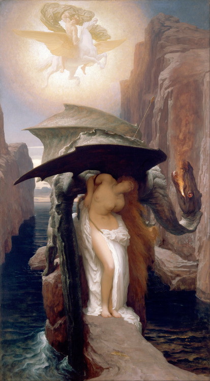 scribe4haxan:Perseus and Andromeda (1891) - Frederic Leighton