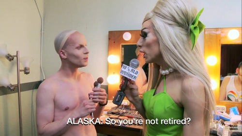 the-plaid-monkey:Katya and Alaska in ‘Can I assssssk you a...