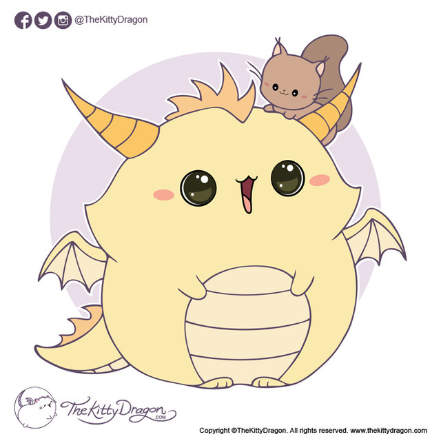 The Kitty Dragon — Baby dragon