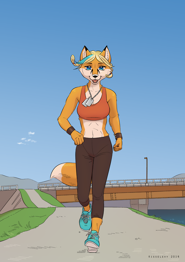 A Furry Commission For A Dear Friend June The Fox