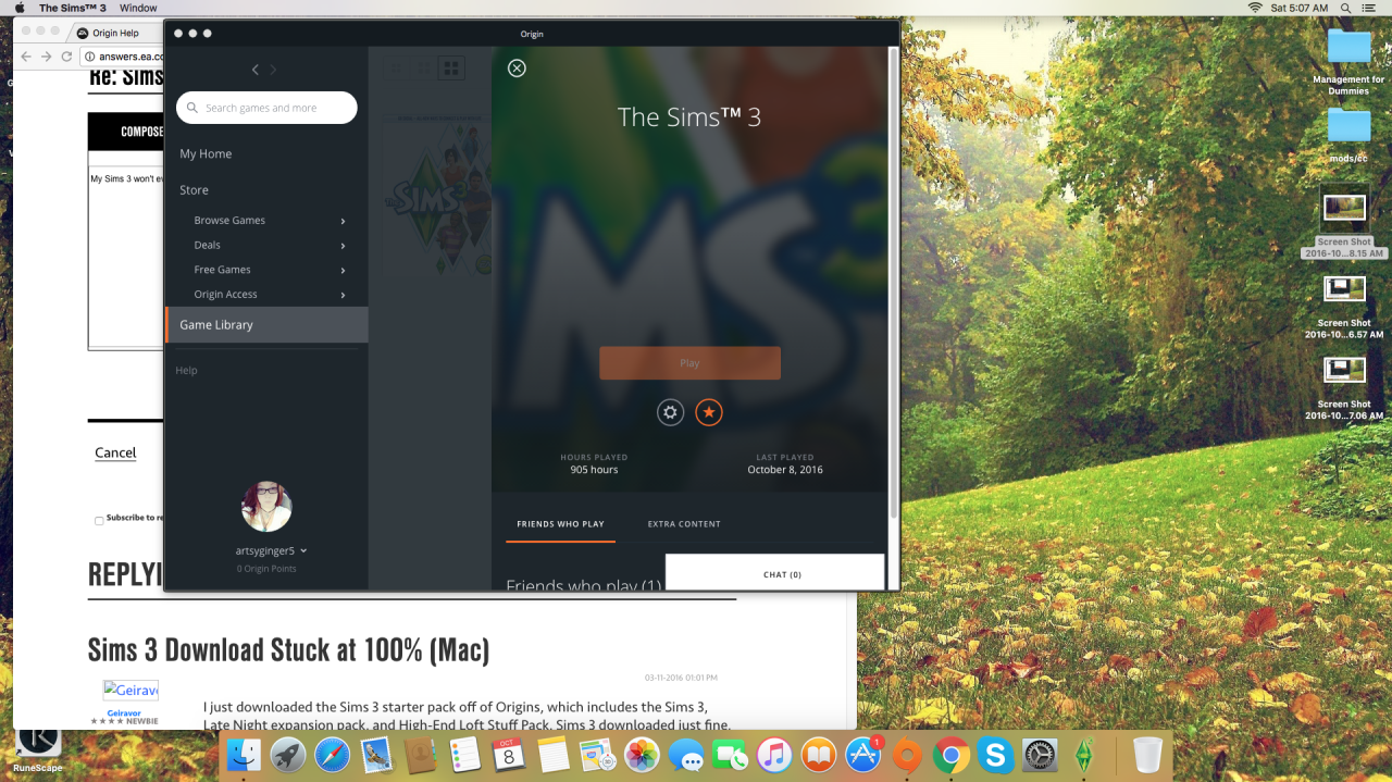 games like the sims 3 for mac