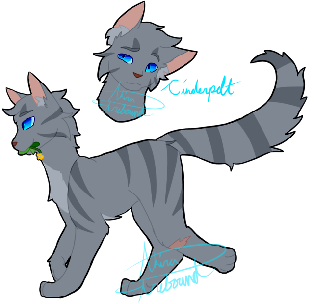 WarriorCatsBadgerAU — ThunderClan’s sassiest cat, she mimics a lot of...