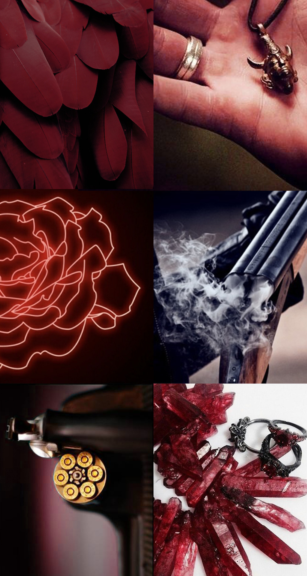 you could say these aesthetics are SUPERNATURAL — red as blood // d.w.