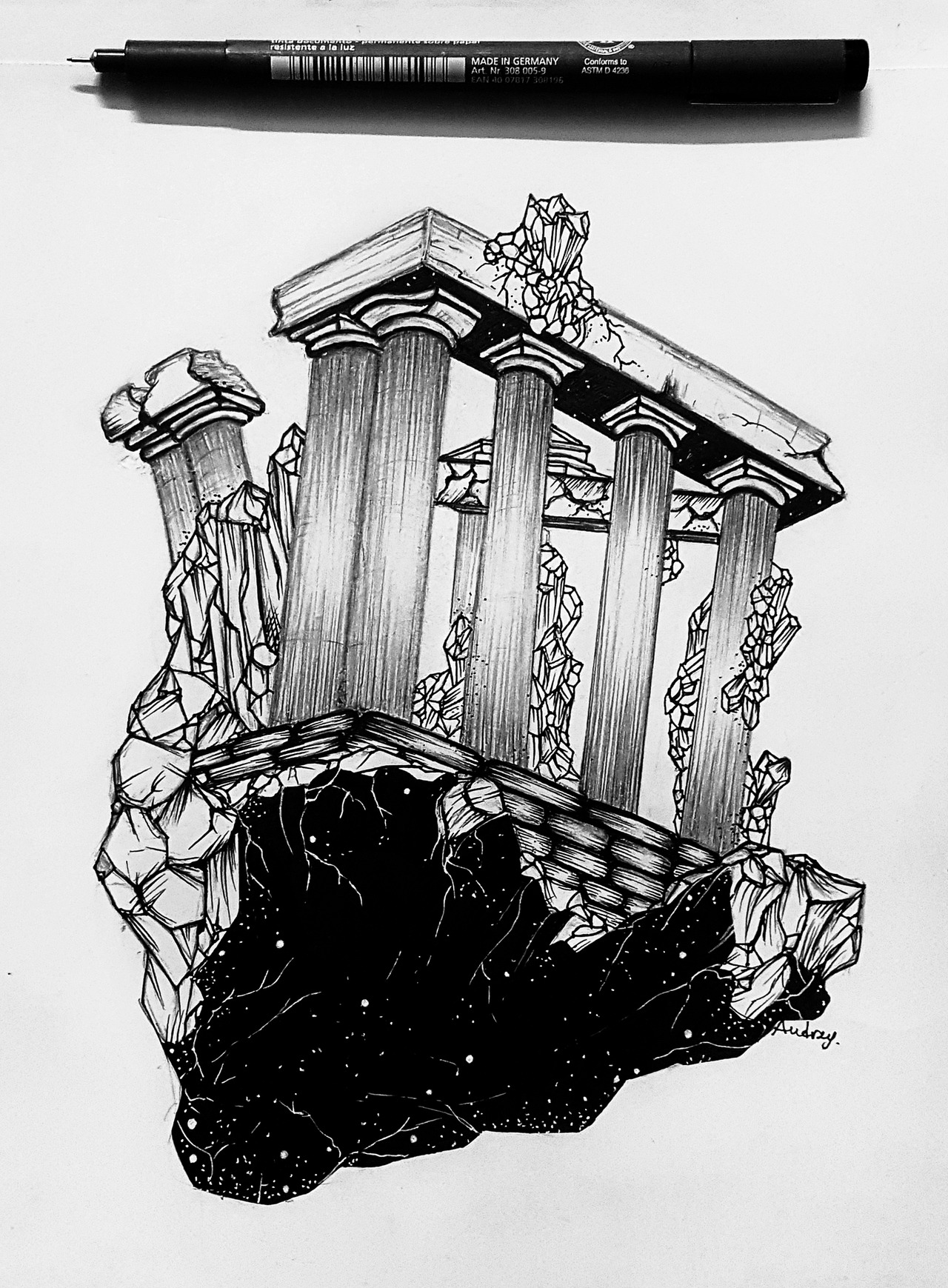 Parthenon http://doodlebugproject.tumblr.com/ https://www.instagram.com/audibug25/
