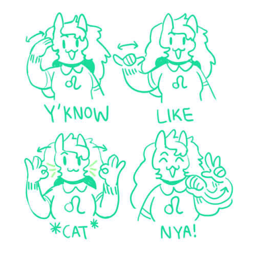 atissi:i learned some hand signals recently!