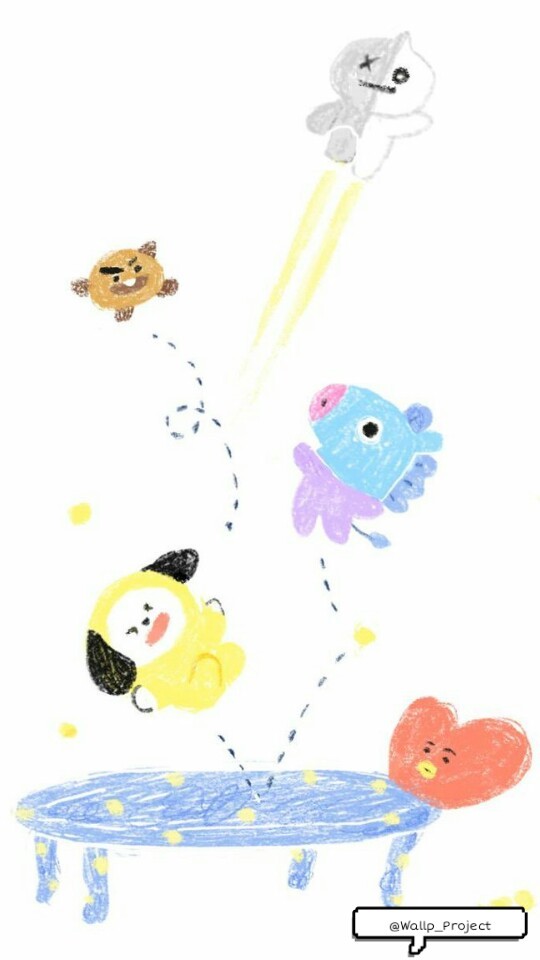 wallpproject — - BT21 || WALLPAPER Like or reblog if you use...