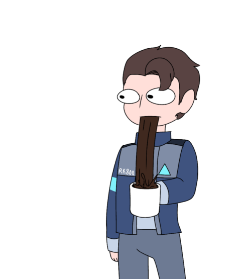 ask-rk800-connor:Connor but a coffee machine ok thanks byeOh!...