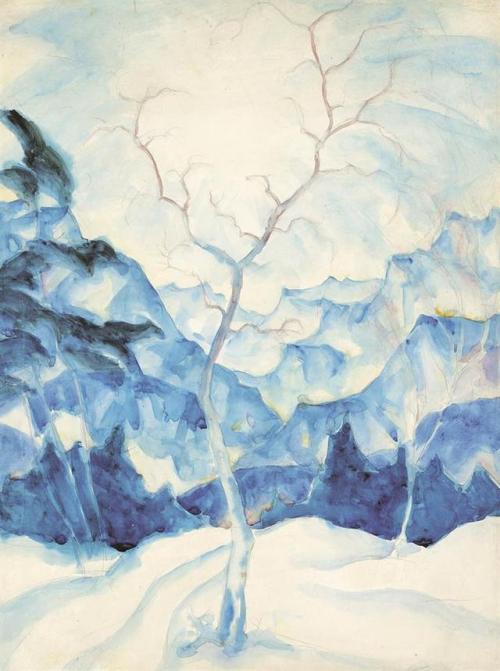 amare-habeo:Ernst Nepo (Austrian, 1895-1971)Mountain landscape...