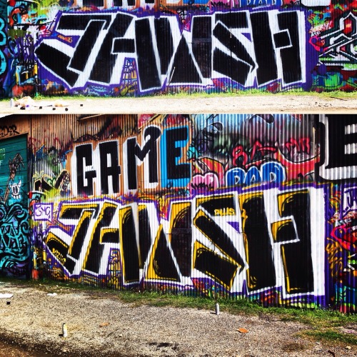 graffiti bombing on Tumblr