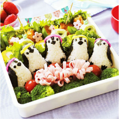 sixpenceee:A compilation of cute and creative sushi. Here is the...