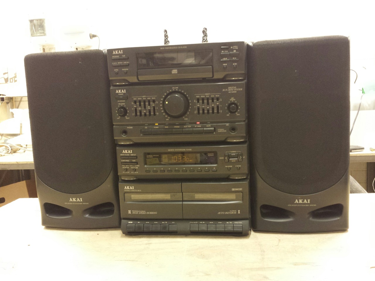 Relic Hunter — AKAI AC-MX93 Compact Stereo System, 1992