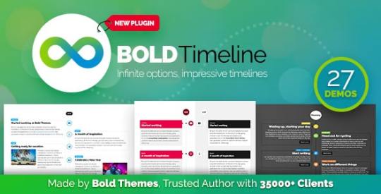 Bold Timeline v1.0.3 - WordPress Timeline Plugin Nulled