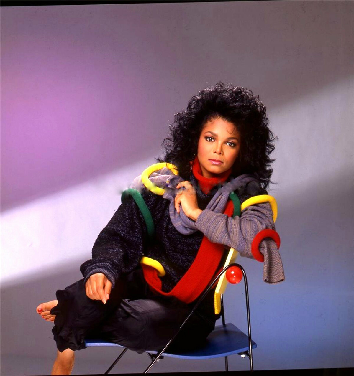 Janet Jackson For Adlib Magazine 1987 Eclectic Vibes 