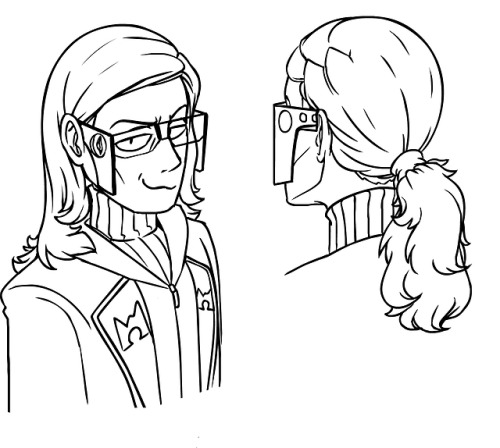 Maxie with long hair 