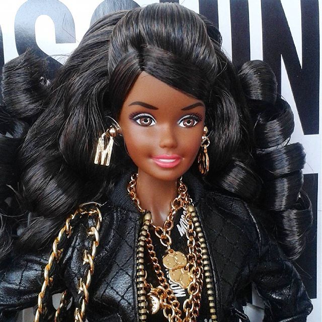 xtina's dollhouse — thedollcafe: #Moschino #Barbie #African...