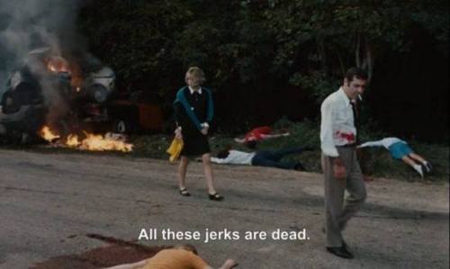 autumnsredglaze:Week-End (Jean Luc Godard, 1967)