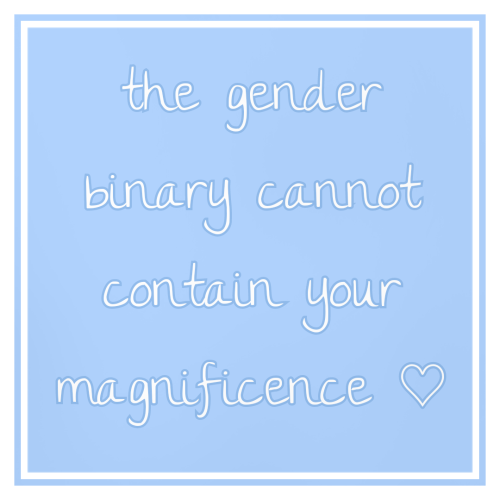 genderqueerpositivity:(Image description: white centered text...