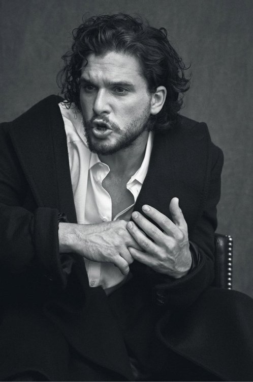 edenliaothewomb:Kit Harington, photographed by Matthew Brookes...