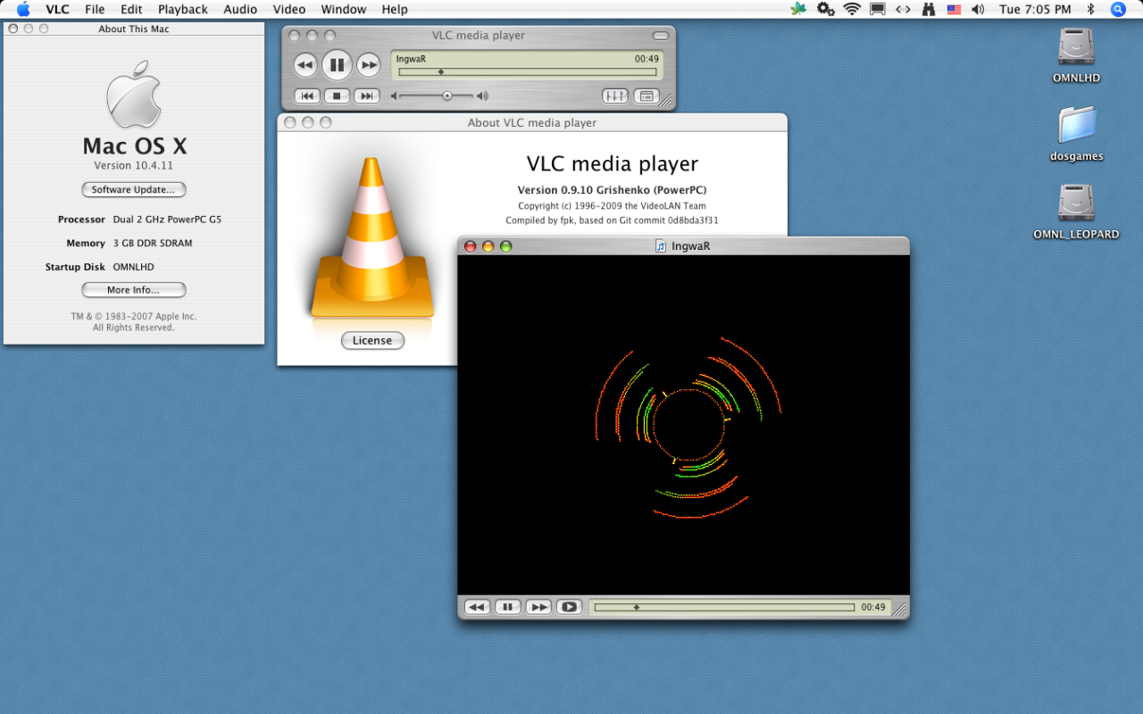 latest version of vlc for mac os x