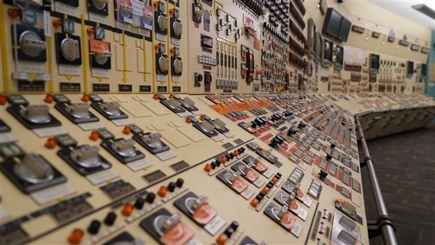 NUCLEAR-BLVD — Control room of reactor #2 at the Gentilly Nuclear...