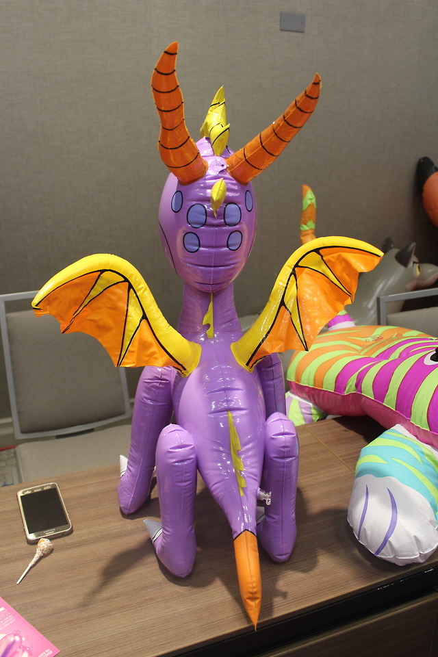 spyro inflatable