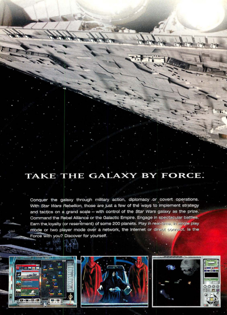 Video Game Print Ads Star Wars