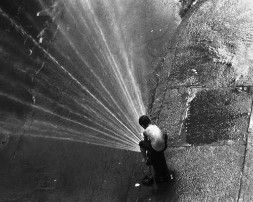 semioticapocalypse:Michael Seif. Boy on a Hydrant. New York...