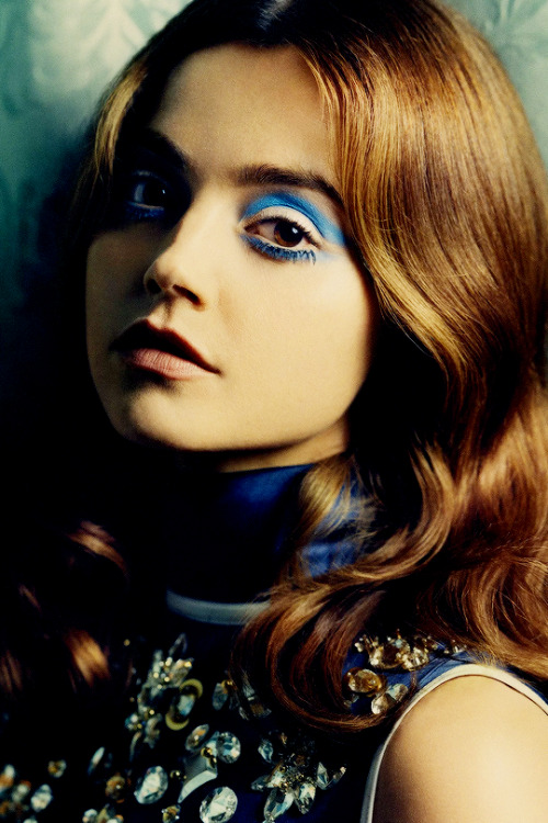 fyjennalouisecoleman:Jenna Coleman photographed by Karen...