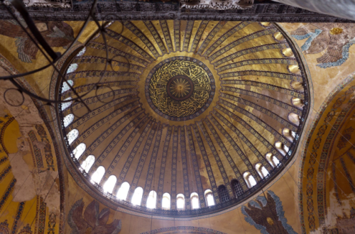 romebyzantium:Hagia Sophia has survived a big fire in 859 and an...