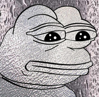 Aesthetic Pepe Images — premiumpepes: this is the platinum pepe, it only...