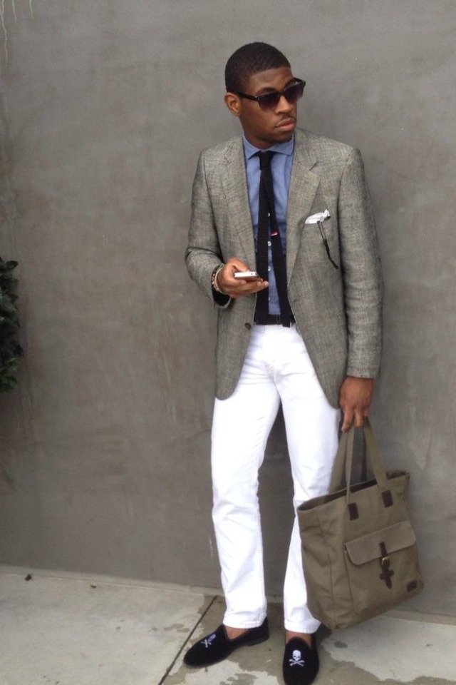 sockless mens fashion — preludetoreality: Business Casual