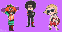 Shadow Ops Tumblr - fortnite chibis part 1