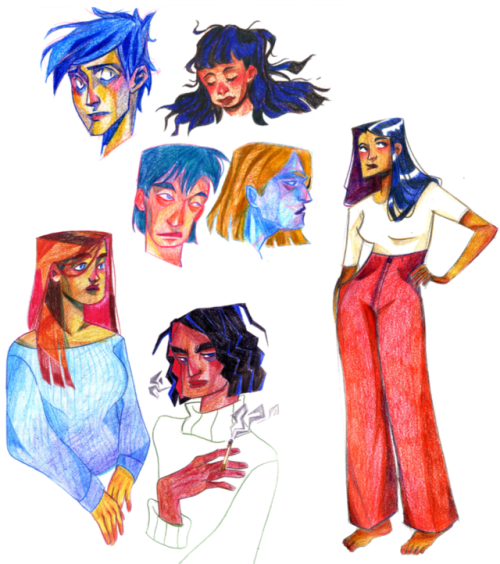 Graduation Film esaat elliot narrator coloredpencils sassy spicy mostly faces