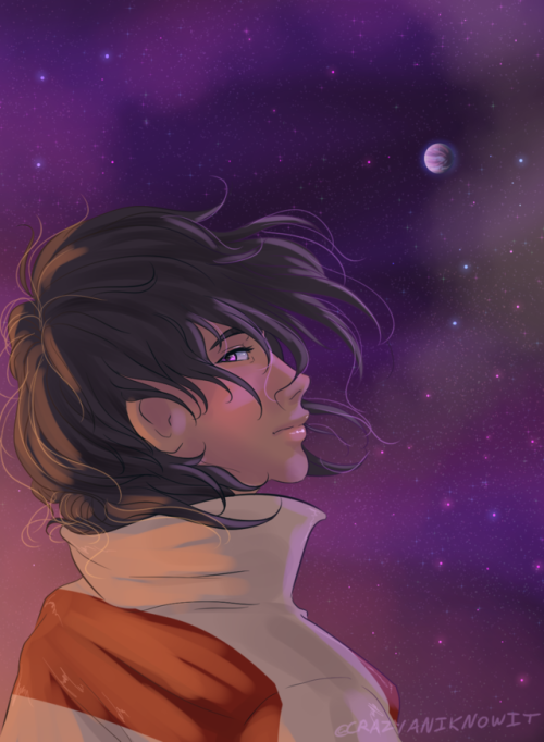 crazyaniknowit:Keithtober Day 1: Space Trying to do Keithtober...