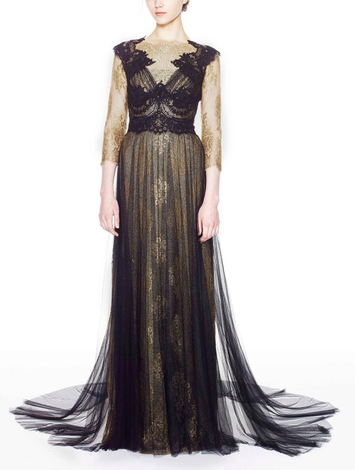 Baratheon Myrish lace gown, Marchesa - A Game of Clothes