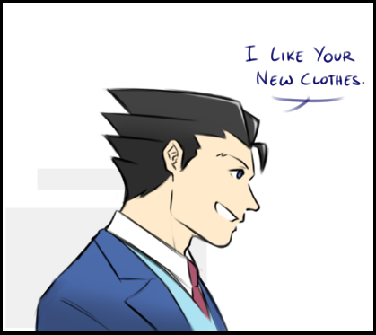 yeoswitchy:Edgeworth being Edgeworth //