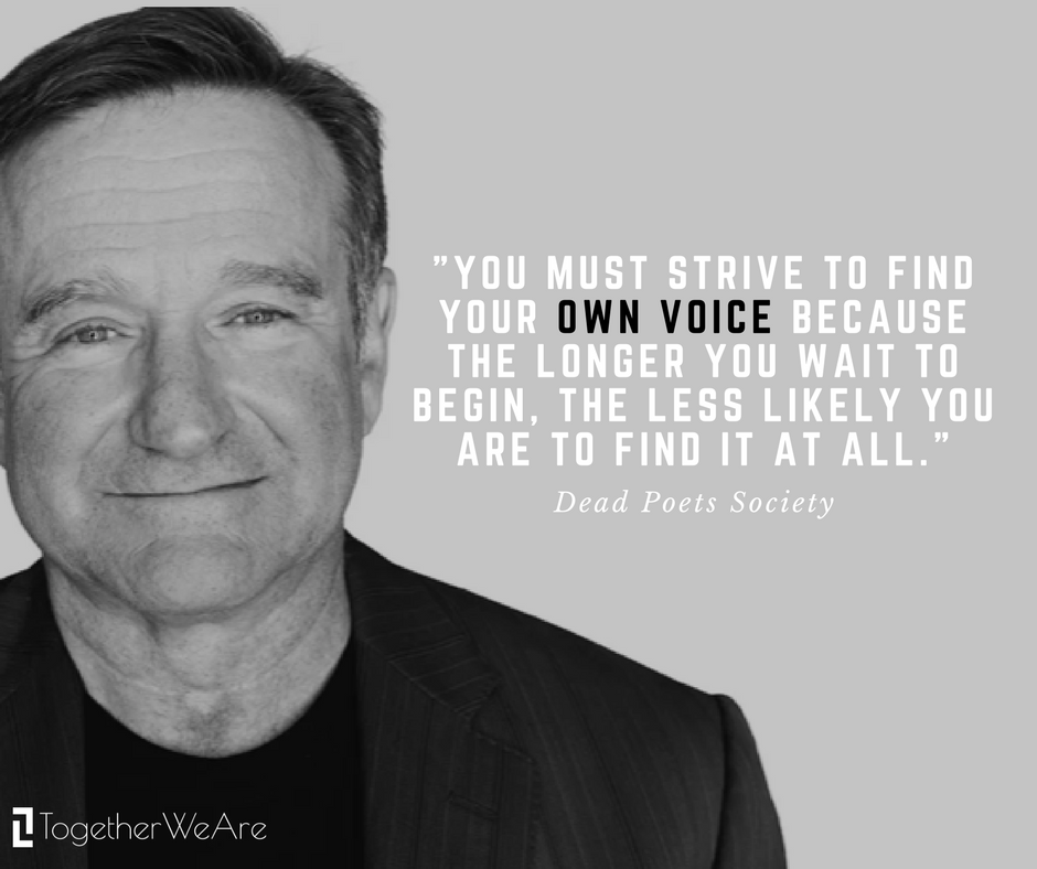 Quotes For Healing You Must Strive To Find Your Own Voice - 